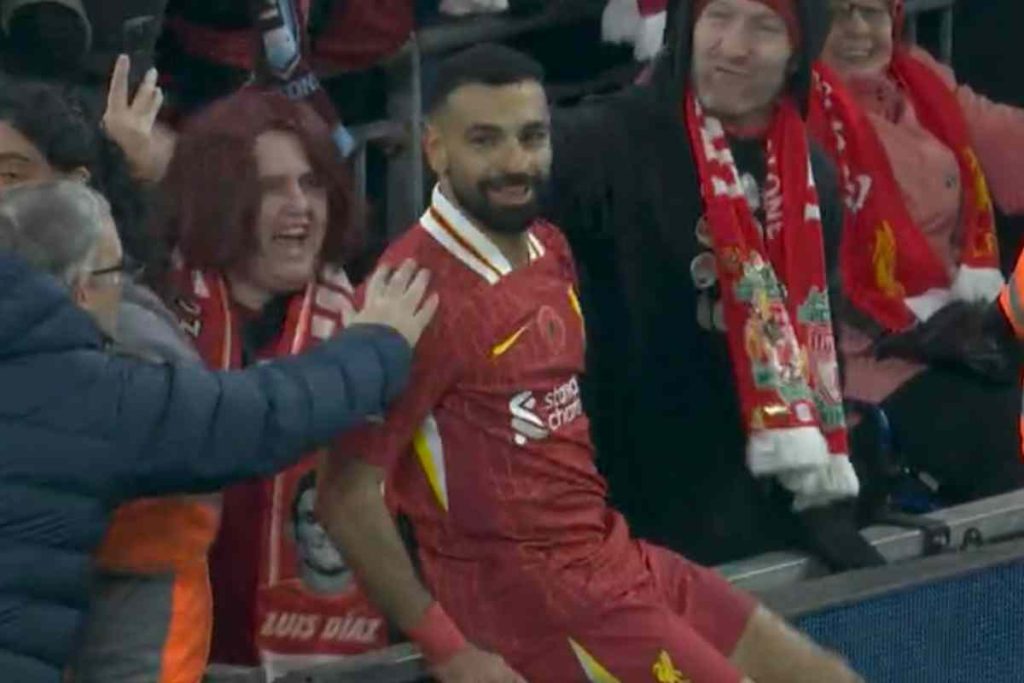 Mohamed Salah attaccante del Liverpool