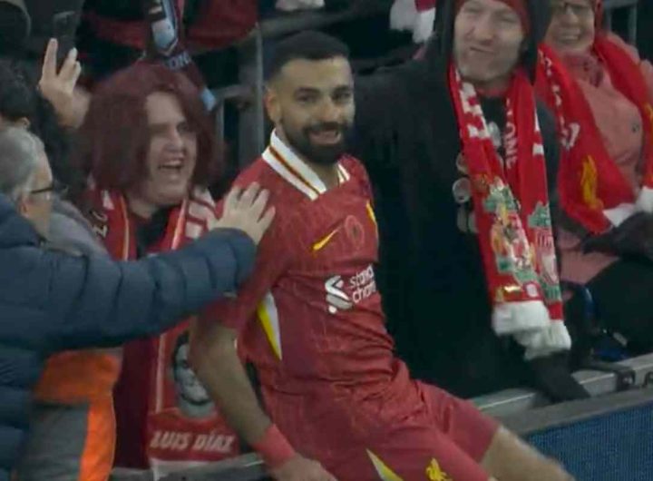 Mohamed Salah attaccante del Liverpool