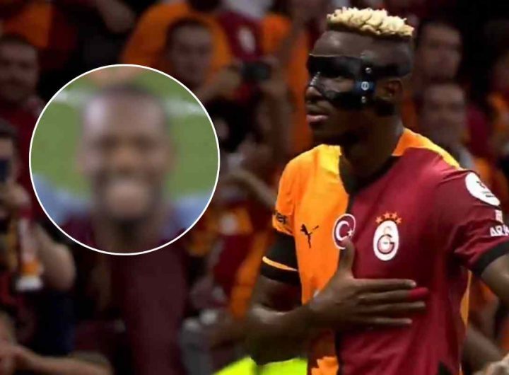 Victor Osimhen attaccante del Napoli in prestito al Galatasaray