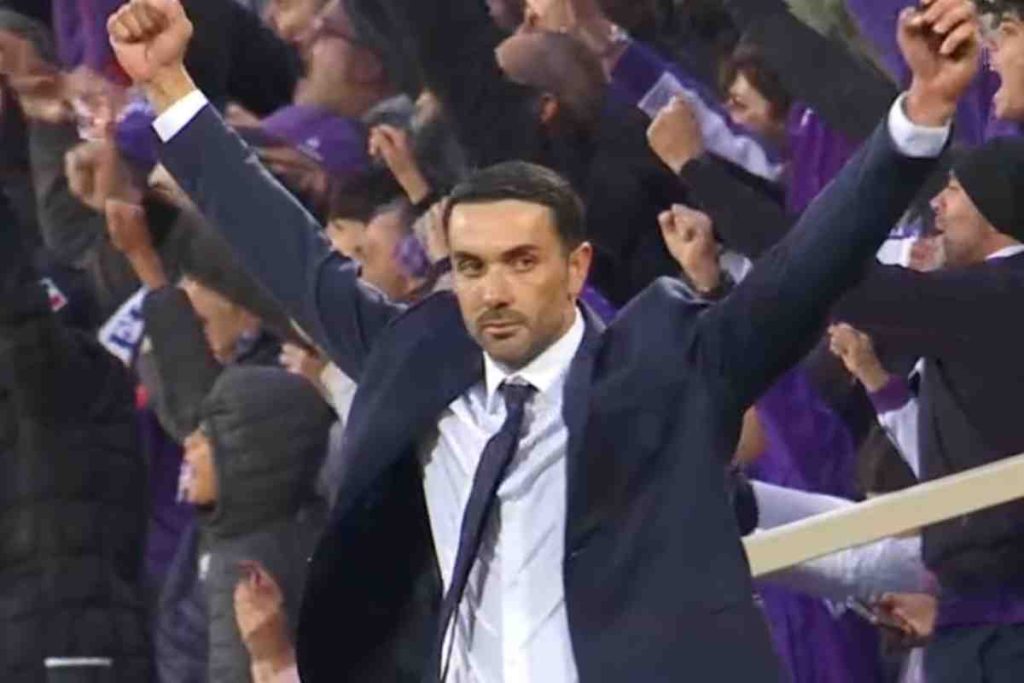 Raffaele Palladino allenatore della Fiorentina