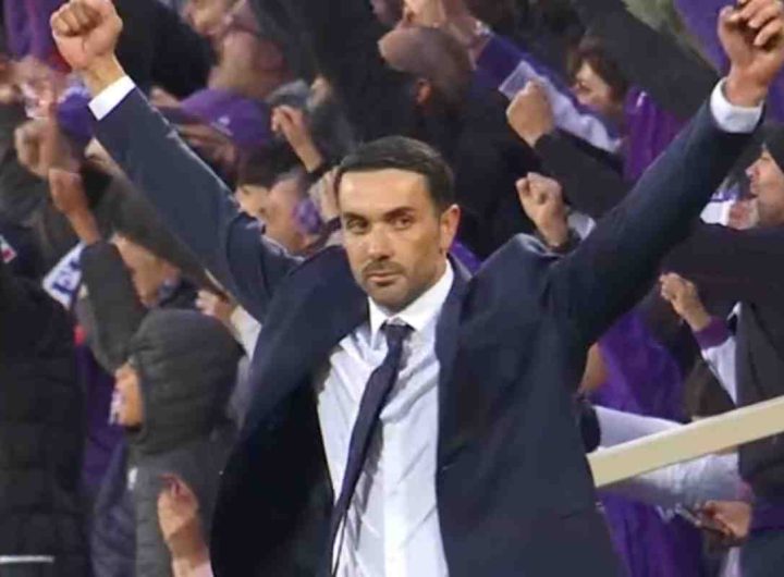 Raffaele Palladino allenatore della Fiorentina