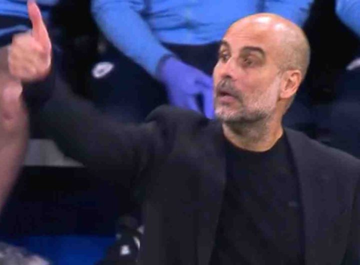 Pep Guardiola allenatore Manchester City