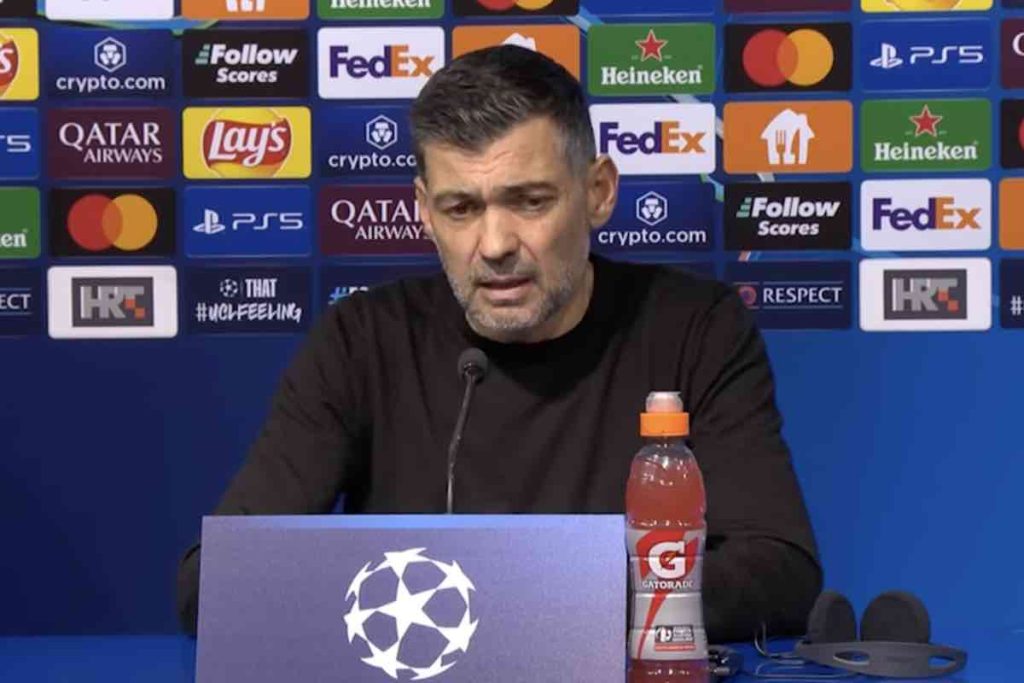 Conceicao in conferenza dopo Dinamo-Milan