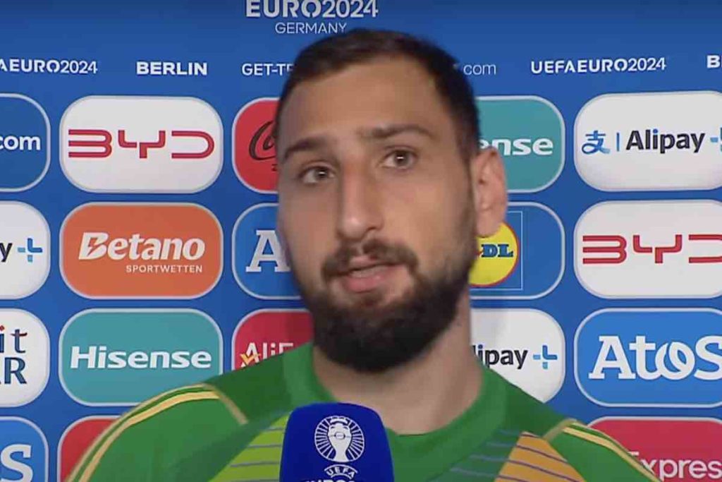 Donnarumma intervistato dopo gli Europei