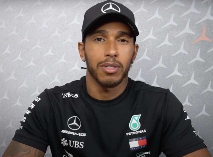 Lewis Hamilton in un'intervista