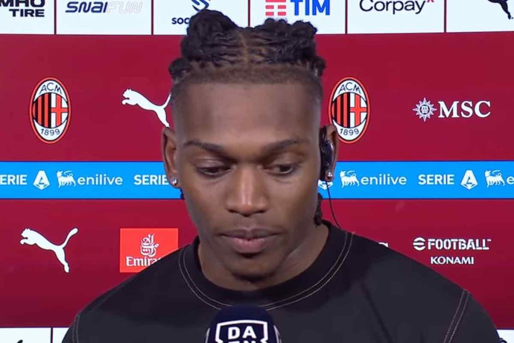 Leao intervistato da DAZN