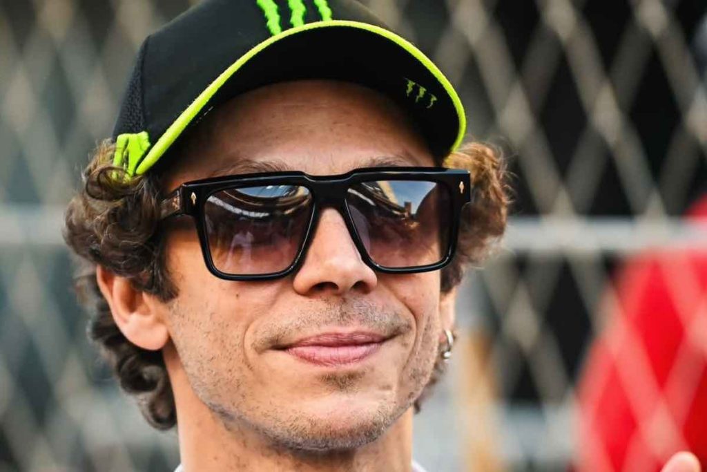 Primo piano di Valentino Rossi