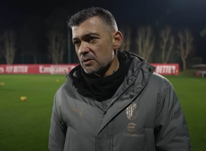 Sergio Conceicao a Milanello