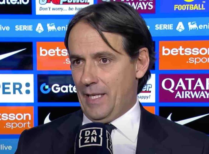 Inzaghi nel post partita