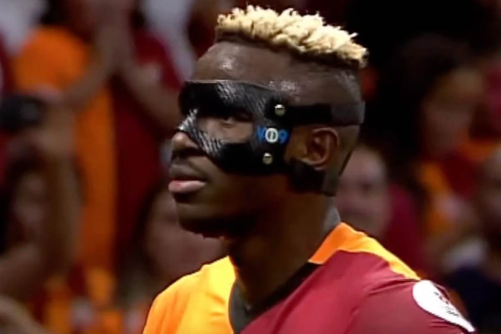 Osimhen con la maglia del Galatasaray