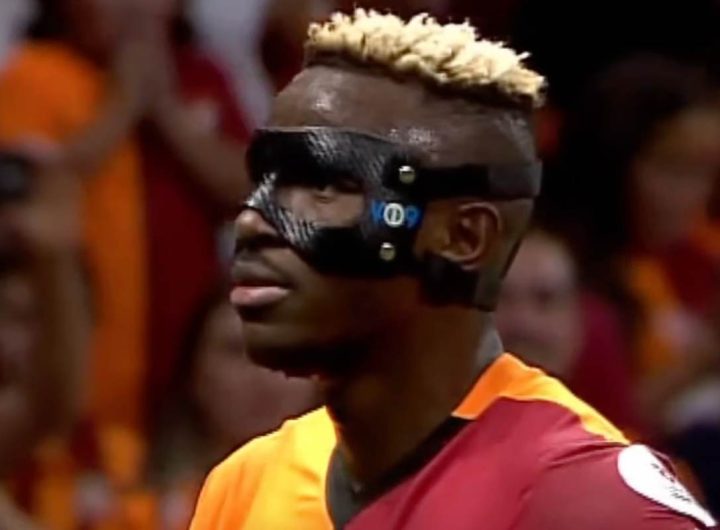 Osimhen con la maglia del Galatasaray