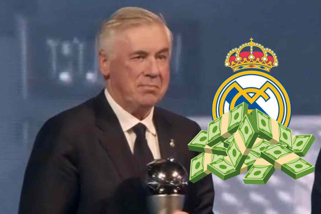 Carlo Ancelotti allenatore del Real Madrid