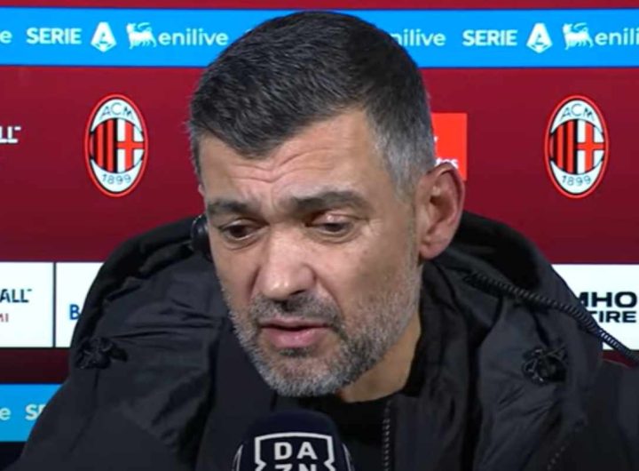 Conceicao intervistato da Dazn dopo Milan-Cagliari