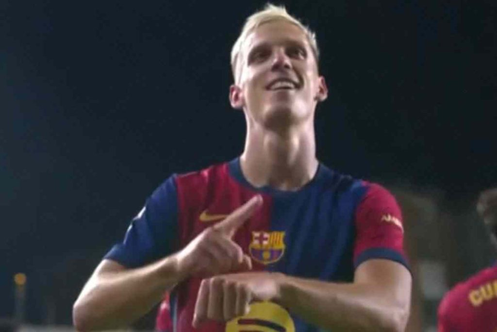 Dani Olmo centrocampista del Barcellona