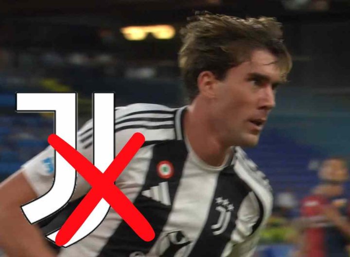 Dusan Vlahovic, attaccante della Juventus