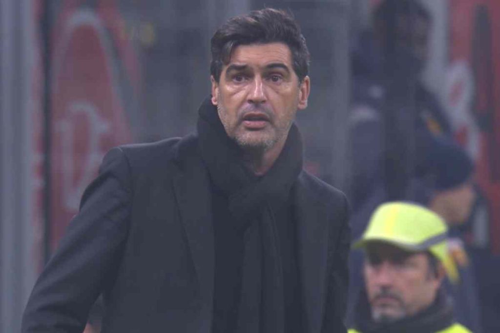 Paulo Fonseca ex allenatore del Milan