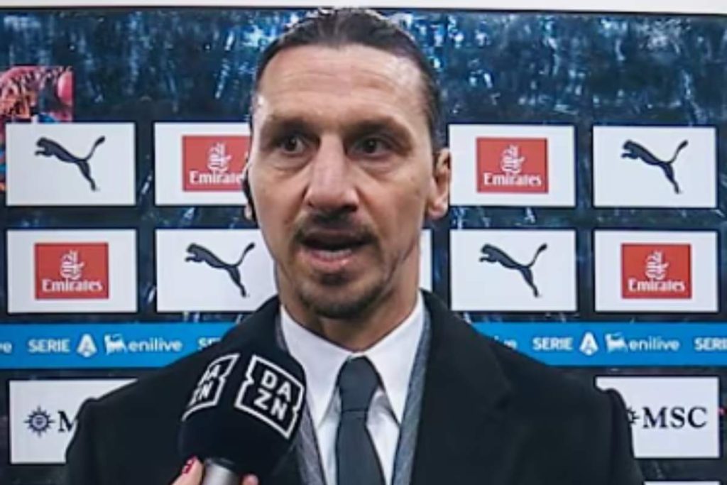 Ibrahimovic intervistato da Dazn