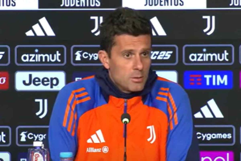 Thiago Motta in conferenza stampa