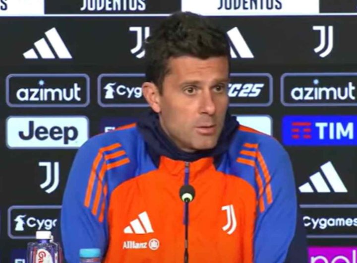 Thiago Motta in conferenza stampa