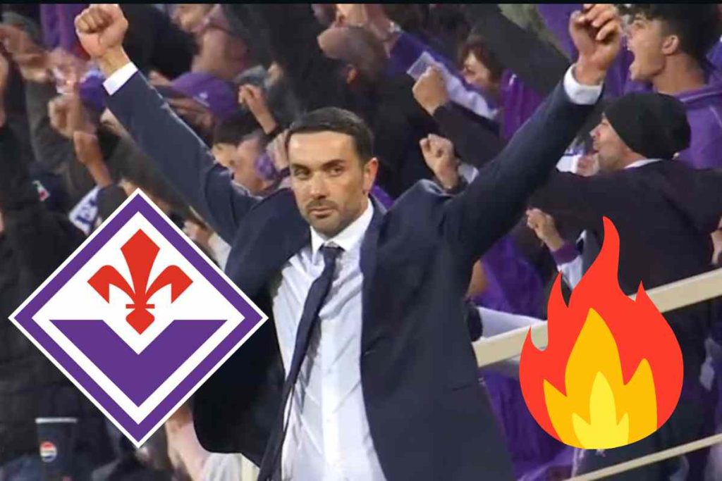 Raffaele Palladino allenatore della Fiorentina