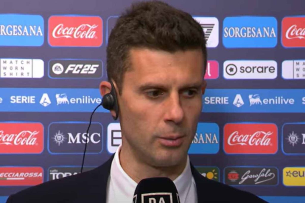 Thiago Motta a Dazn dopo Napoli-Juve