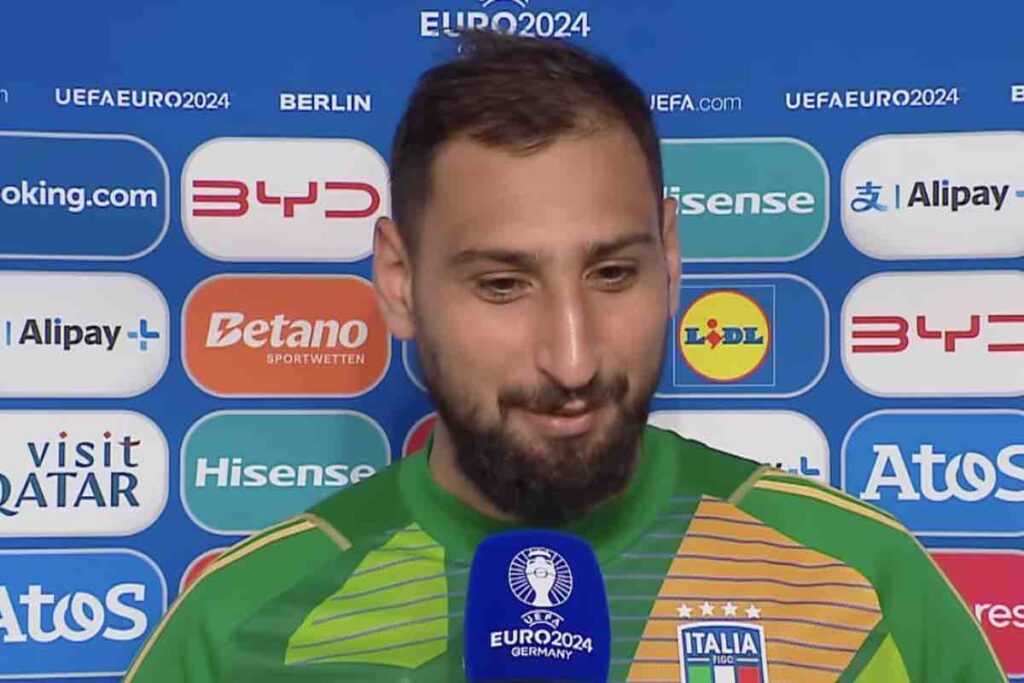 Donnarumma dopo l'eliminazione dell'Italia agli Europei