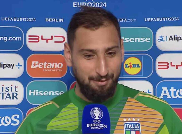 Donnarumma dopo l'eliminazione dell'Italia agli Europei