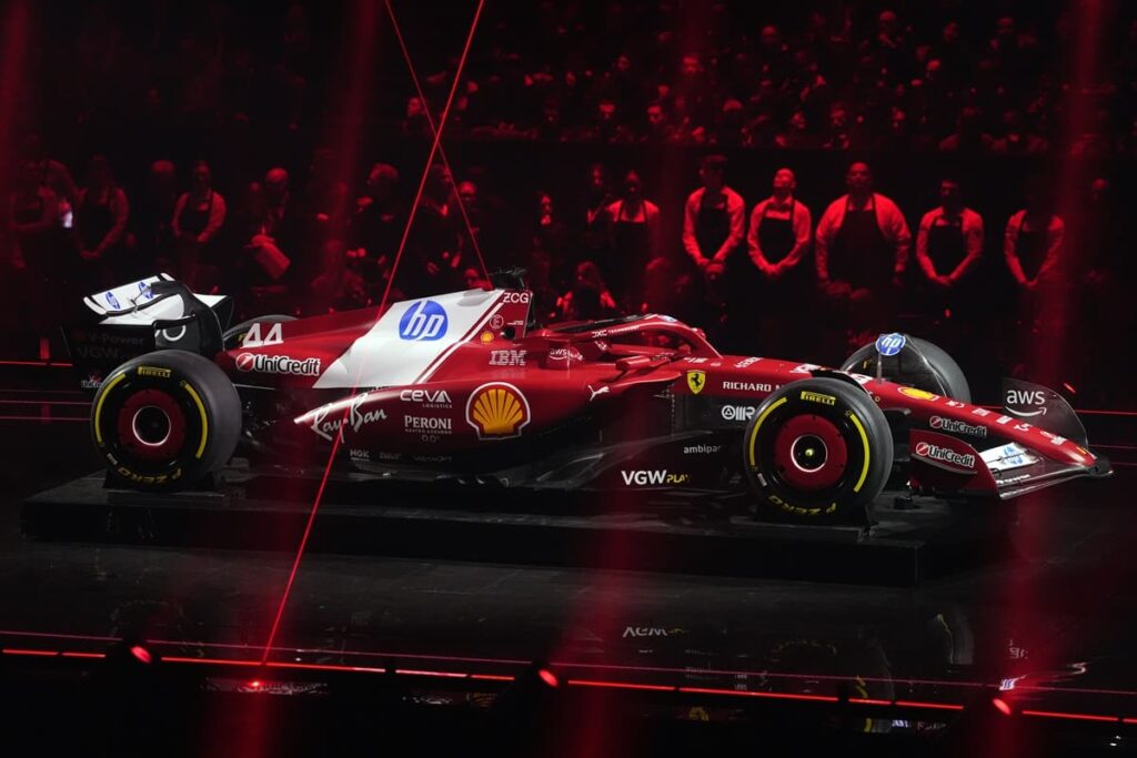 F1 75 Live launch event Ferrari 2025