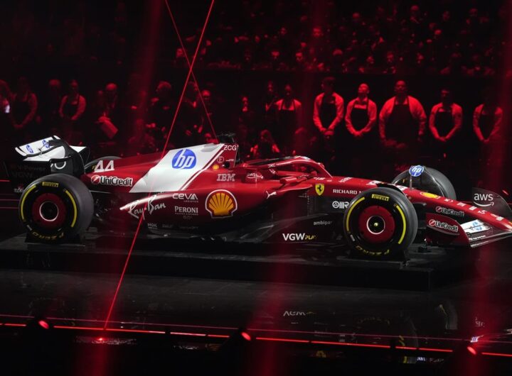 F1 75 Live launch event Ferrari 2025