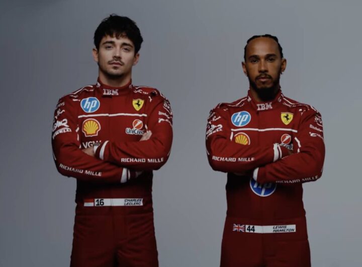 Leclerc e Hamilton