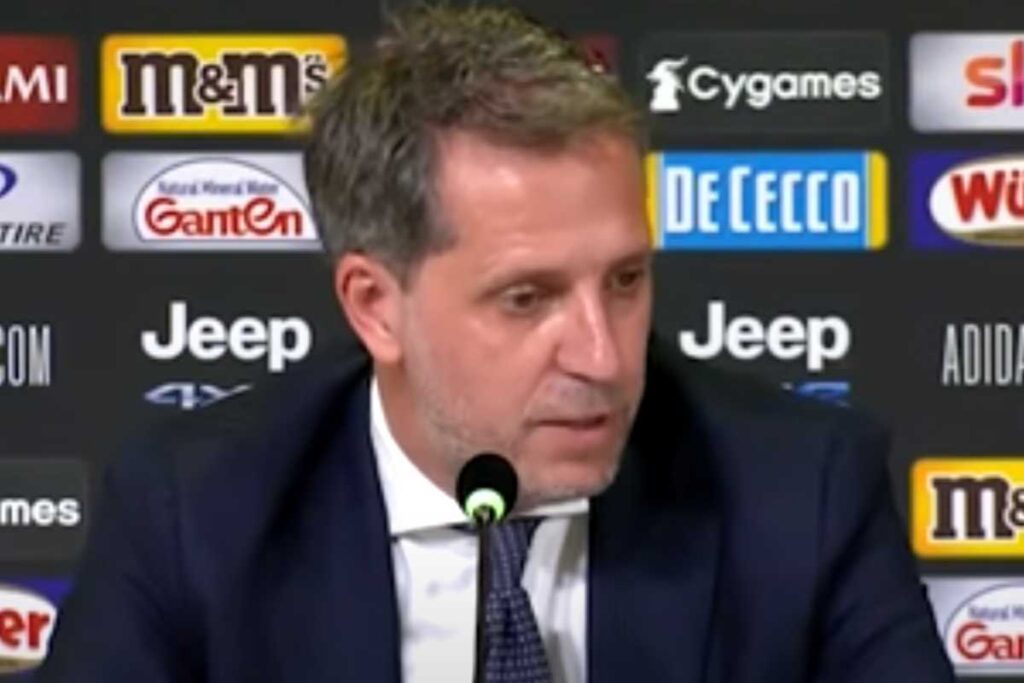 Fabio Paratici ai tempi della Juve