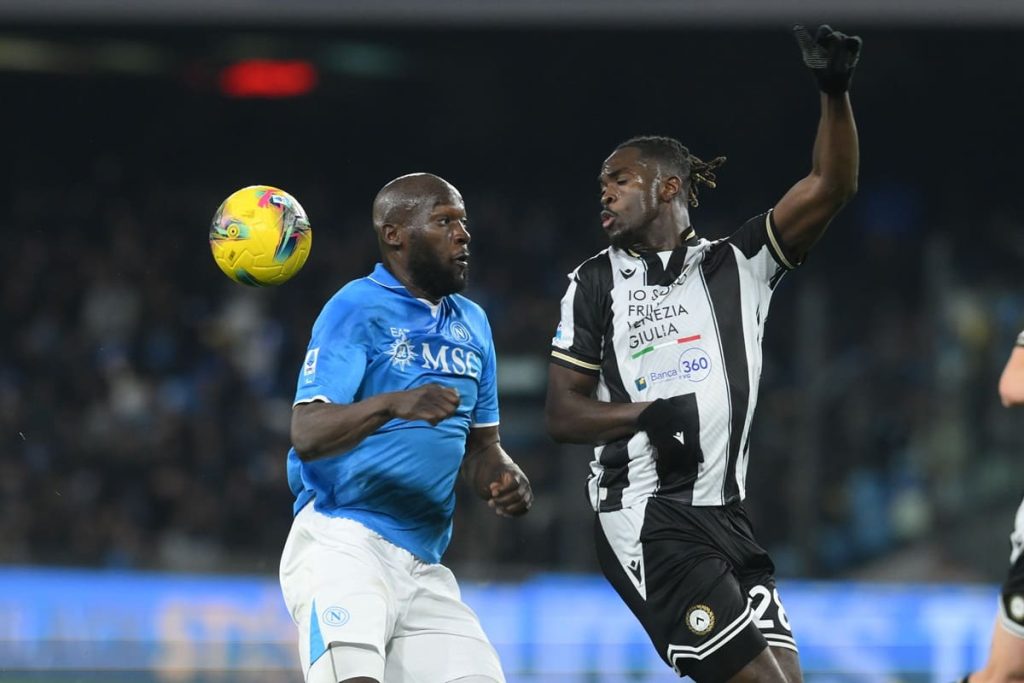 Romelu Lukaku e Oumar Solet 