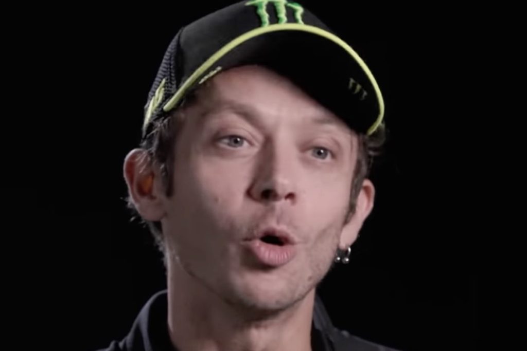 Valentino Rossi intervistato