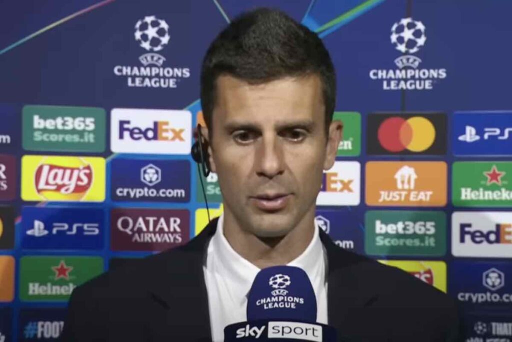 Thiago Motta dopo Juve-Psv a Sky