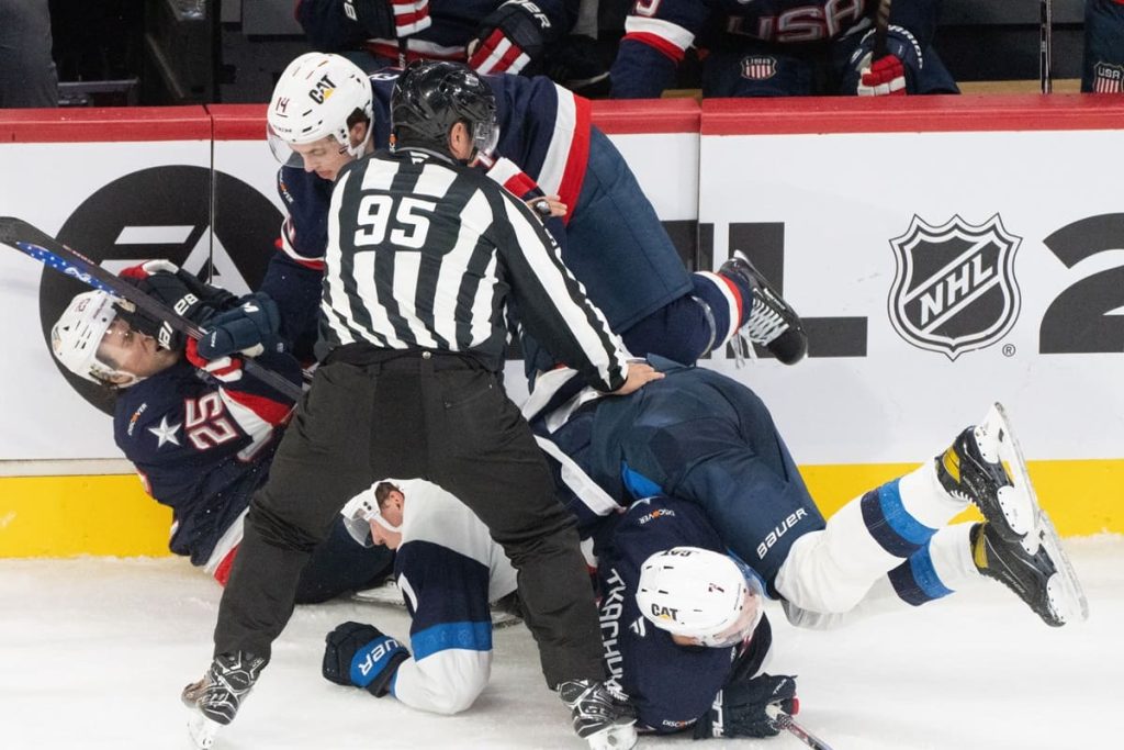 USA Hockey ghiaccio