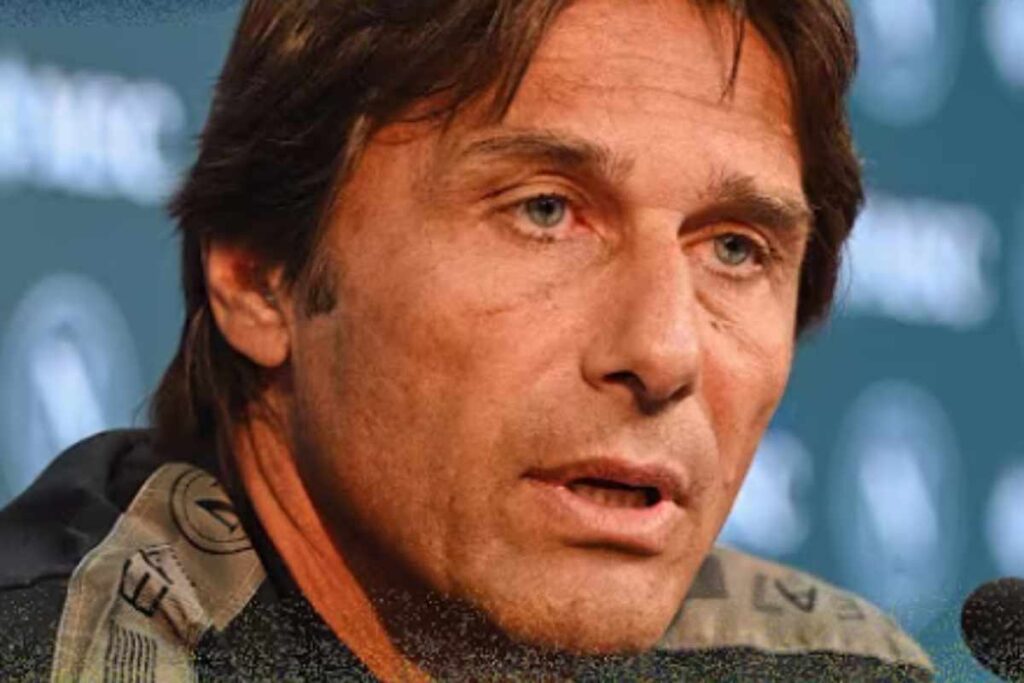 Antonio Conte in conferenza stampa