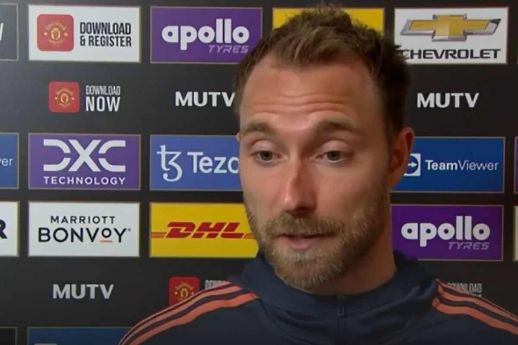 Eriksen in una intervista