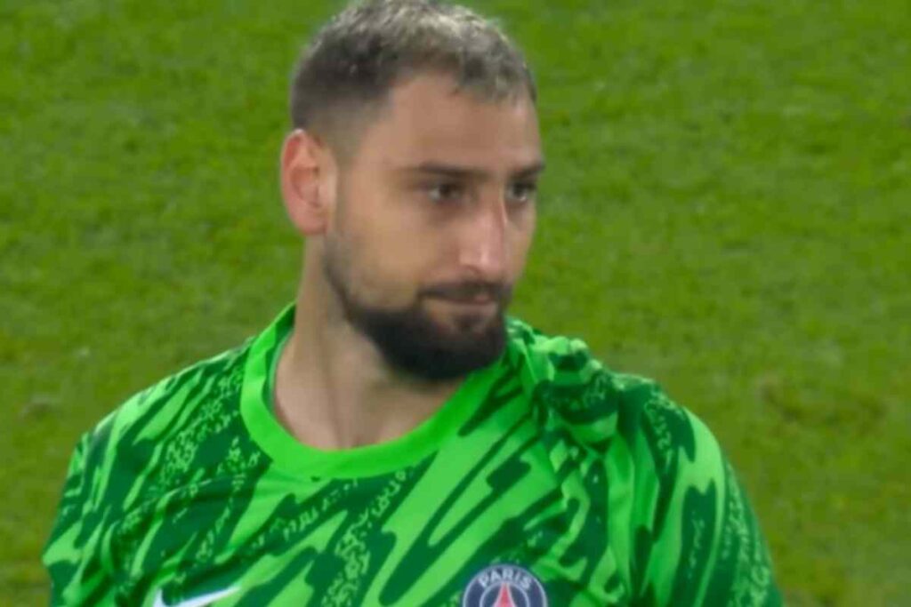 Gianluigi Donnarumma, portiere del PSG e della Nazionale italiana