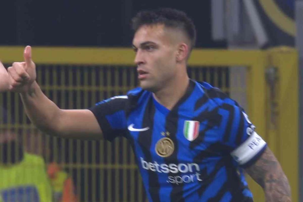 Lautaro Martinez attaccante dell'Inter