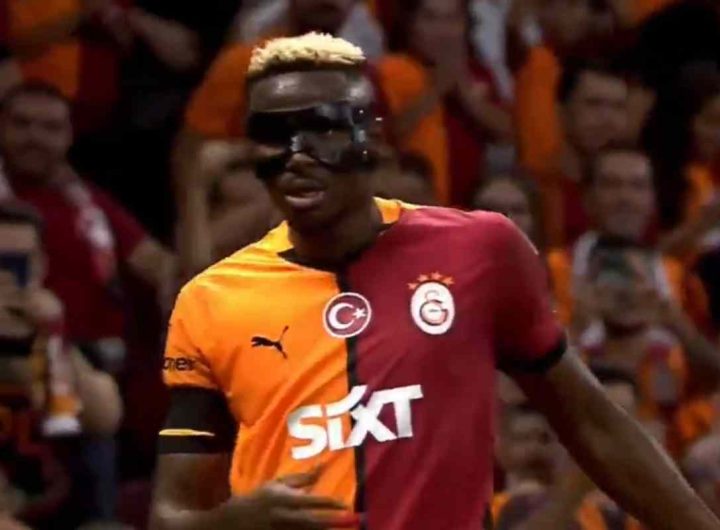 Victor Osimhen, attaccante del Napoli in prestito al Galatasaray