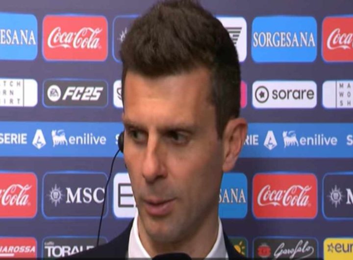 Thiago Motta durante una intervista