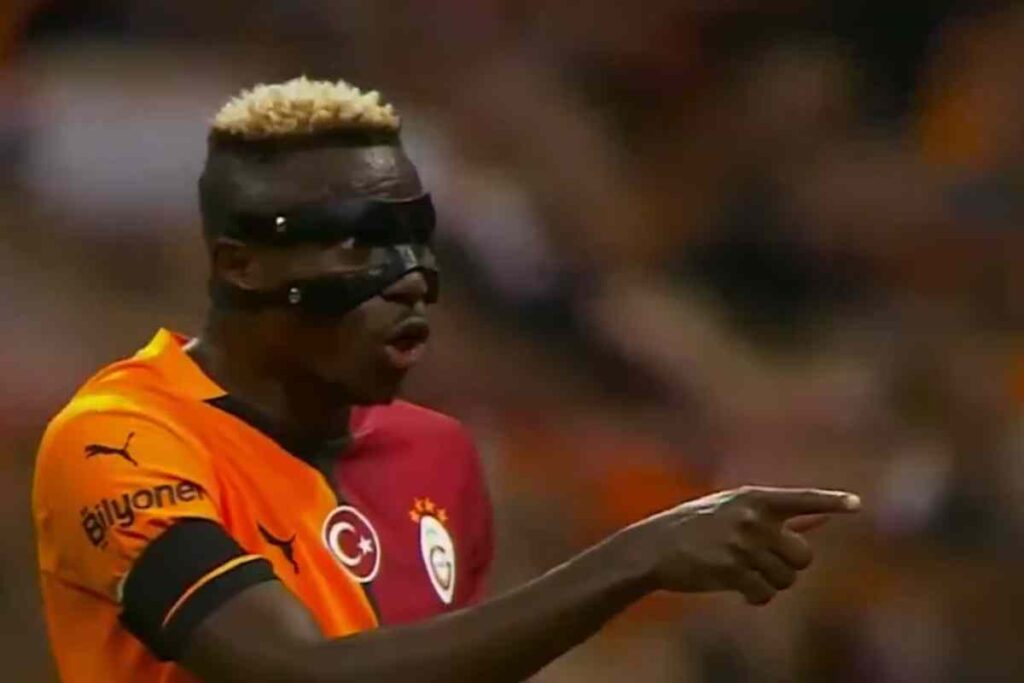 Victor Osimhen, attaccante del Galatasaray