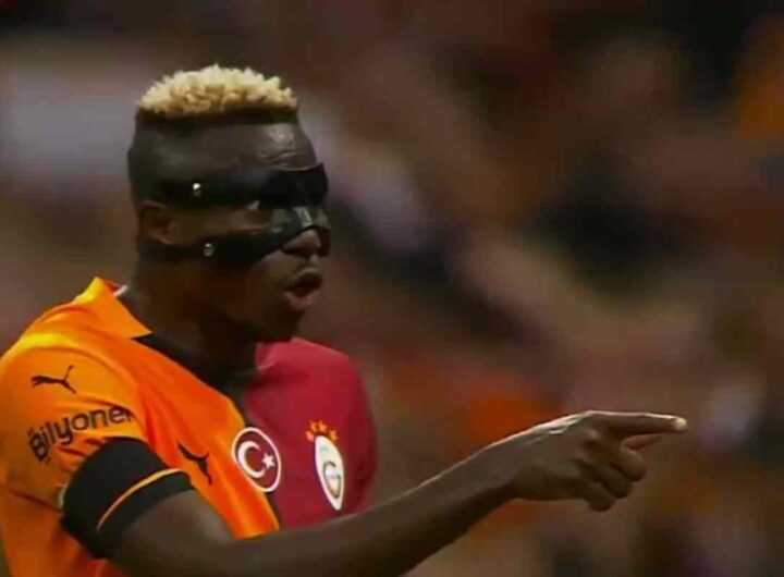 Victor Osimhen, attaccante del Galatasaray