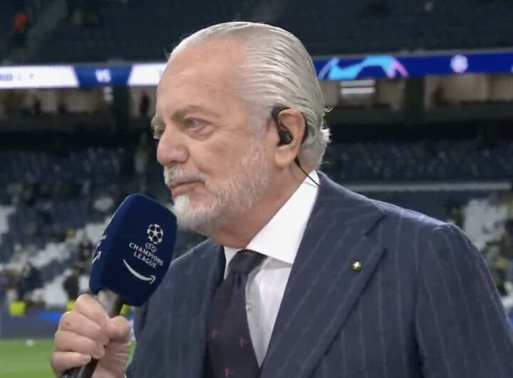 Aurelio De Laurentiis prima di Real-Napoli