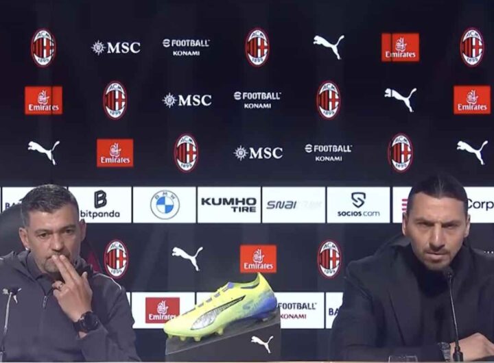 Ibrahimovic e Conceicao in conferenza