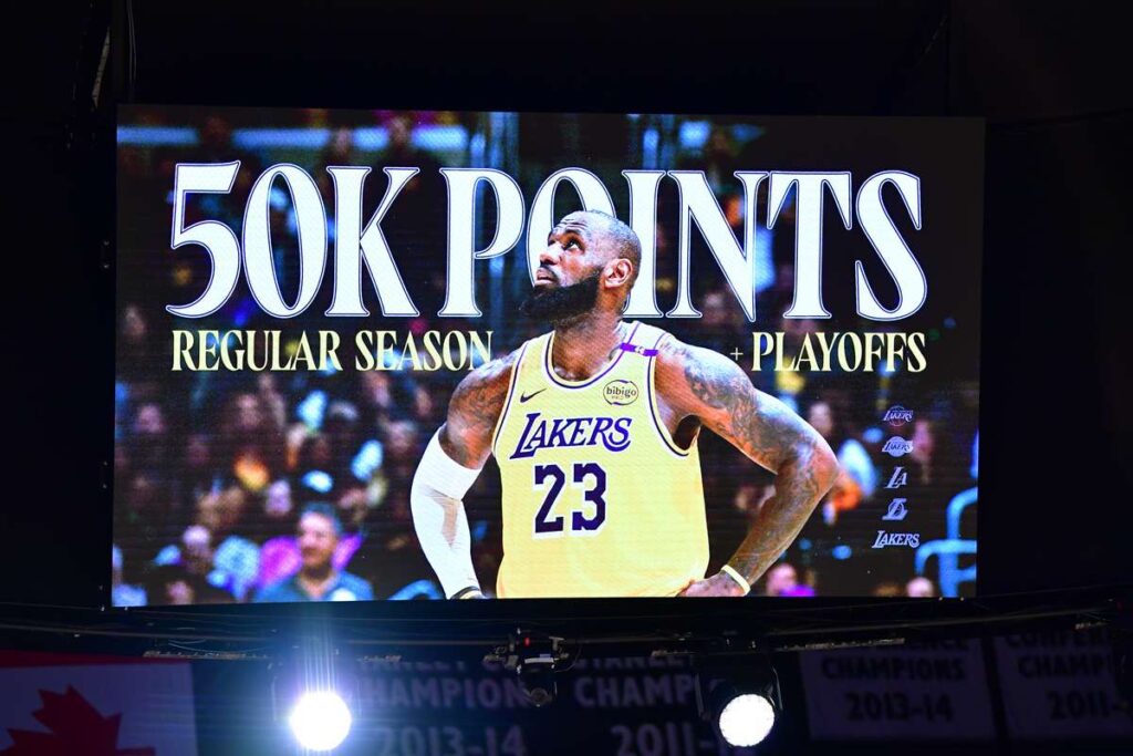 LeBron James 50.000 punti