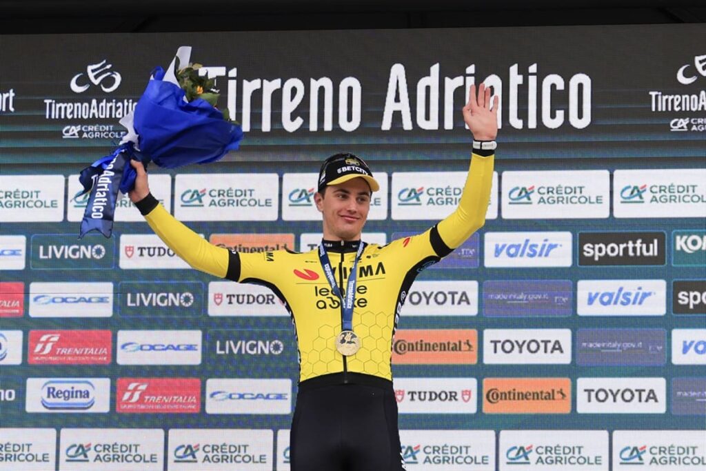 Tirreno Adriatico 2025 - 60th Edition - 4th stage - Norcia- Trasacco 190 km - 13/03/2025 - KOOIJ Olav during Stage 4 - Norcia/Trasacco, Cycling Tirreno Adriatico race in Trasacco, Italy, March 13 2025