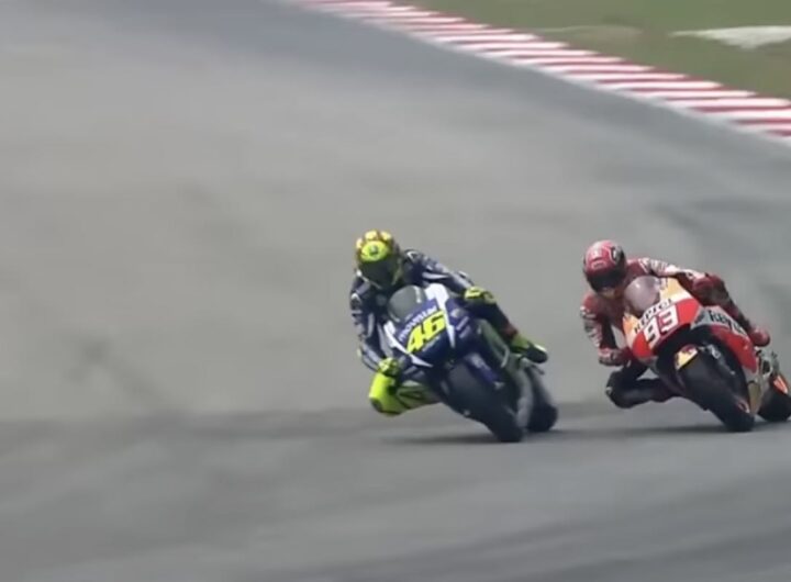 Rossi e Marquez a Sepang 2015