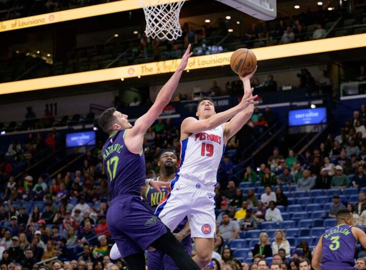 NBA Simone Fontecchio, Detroit Pistons - Foto Matthew Hinton / IPA Sipa USA