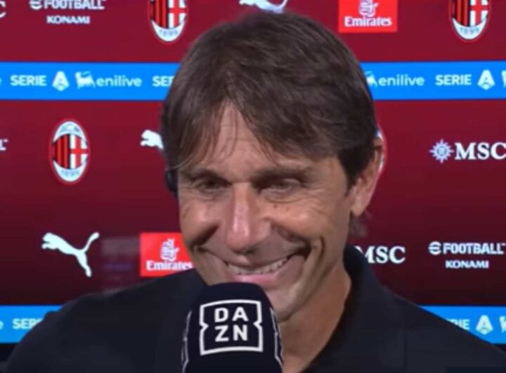 Conte a Dazn dopo Milan-Napoli